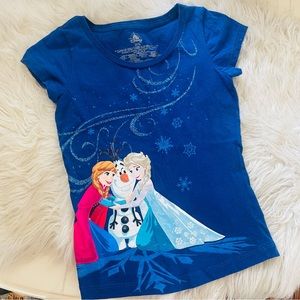 Girls Medium Frozen Olaf T-Shirt